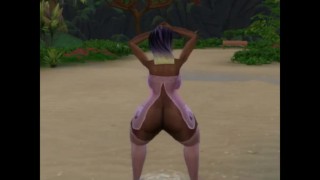 Sims 4 island dance