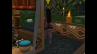 Sims 4 island dance
