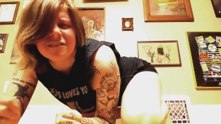 STRAINING AND PUSHING TO RIP A FAT FART
