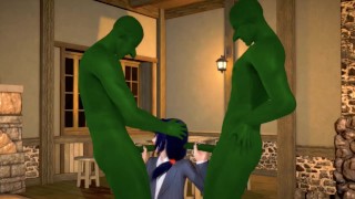 BAR OWNER AND GOBLIN 3D HENTAI