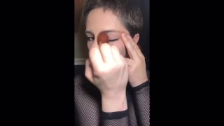 Just doing my makeup 