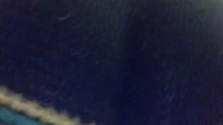 Little slut shaking ass for daddy