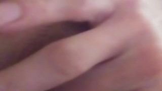 A little pussy play before work