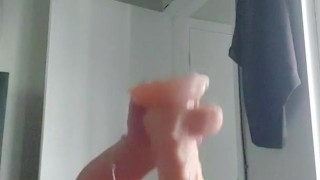 Cute chubby teen masterbates home alone 