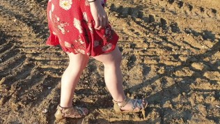 Alice - Custom Vid Request, Squatting to Pee Outside 3 Times ;) 