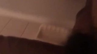Stroking my BBC in the shower 