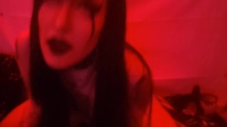 Goth Babe Aesthetic BJ and Fuck