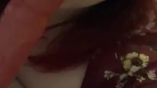 Teaser dildo sucking solo 