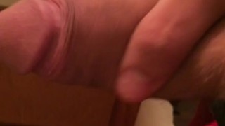 Stroking Small Soft Cock