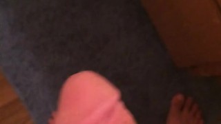 Stroking Small Soft Cock