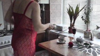 Strong orgasm hairy pussy . Big natural tits MILF. DuBarry