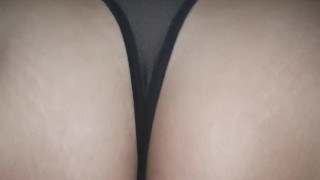 My wife latina fucks my friend in this quarantine, with thongs and corset!
