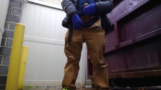 Jerking Off Behind Dumpster Coronavirus