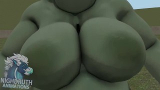 Slug female busty growth
