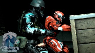Gas hunk size difference fuck