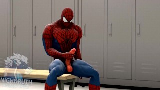 Spiderman Hyper Muscle Cock Growth