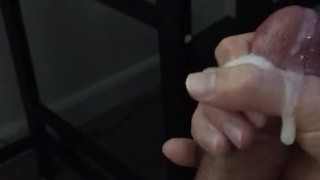 First Cum Shot Uploaded Creamy White Load