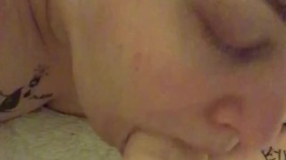JERK OFF ENCOURAGEMENT- POV BJ On New Toy