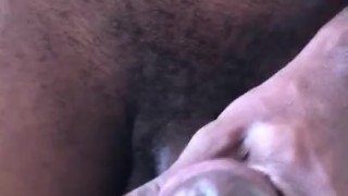 BIG BLACK COCK BBC BIG CUM SHOT HOME MADE