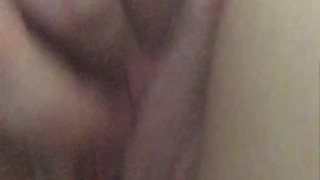 Cameron Jameson makes herself cum after icing her nipples 