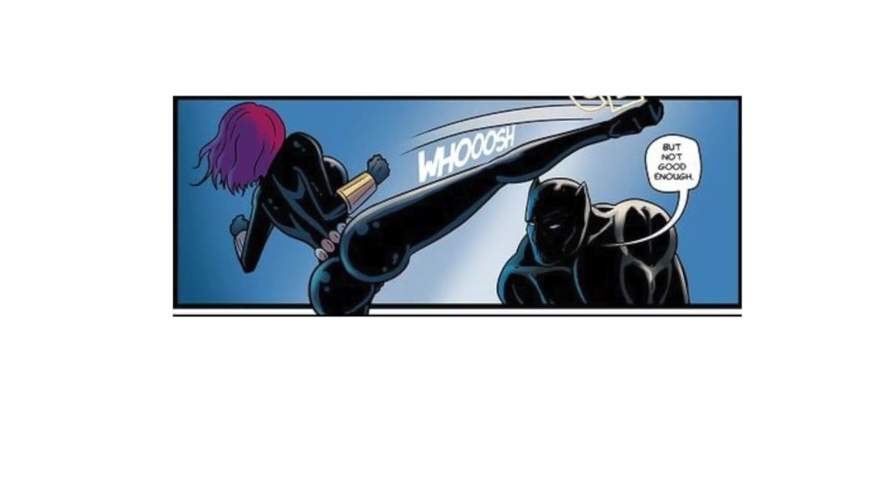 AVENGERS BLACK WIDOW FUCKS BLACK PANTHER