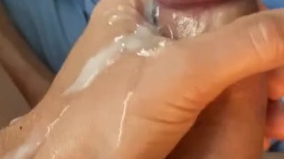 Pretty Dick Shoots a Hot Messy Load