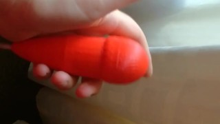 Homemade vibrator.... little bit of sanding amd painting...then its ready! 