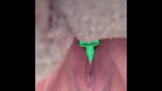 Homemade pussy play and real orgasm (2)