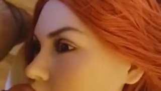  sex doll loves to suck dick and swallow