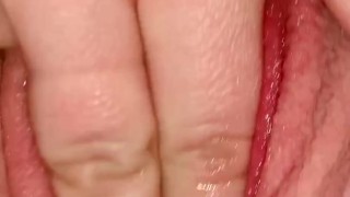 Wet & Creamy Pussy Play...After I just got POUNDED. 