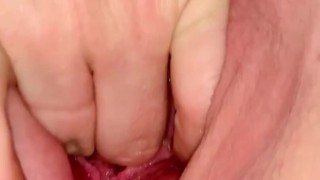 Wet & Creamy Pussy Play...After I just got POUNDED. 