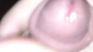 COVD19 stroking and spitting on my cock