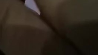 Girlfriend rubbing her wet pussy till she cums her panties 