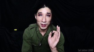 Drill Sergeant Lillith INSPECTION Small Tit Humiliation Teaser w/SaiJaiden