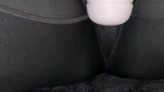 This wand makes me squirt in my pants come take them off and spank me