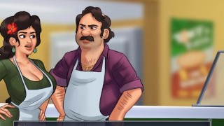 SUMMERTIME SAGA v0.20 - PT.228 -QUICKIE IN THE OFFICE WITH FINAL SURPRISE