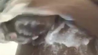 Playing With My Tits in The Shower