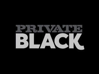 PrivateBlack - Hot Dark Brazilian Mel Sucks On Hard Big Black Cock!
