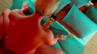 Bedroom Romance Giantess Growth