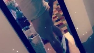 Showing off my fat ass