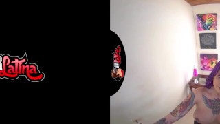 VRLatina - Big Breast Latin Babe Home Fucking - VR