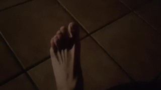 Playful feet kinky