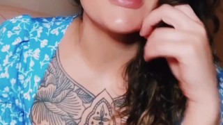 sweet sexy JOI Gia distracts you while you're working from home