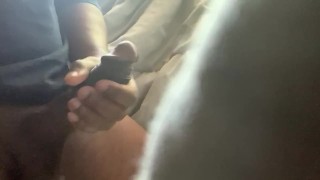 Looking out the window watching 