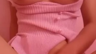 sexy busty asian teen rubbing pussy