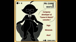 Ms. Game And Watch - Erotic Game