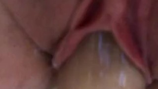 Sweet cream dripping wet