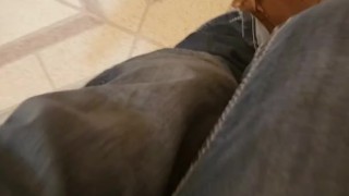 Sitting Toliet Pee At My Stepaunts House