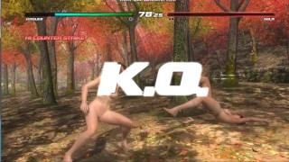 Dead or Alive 5. Last Round. Nud mod. Porno Game 3d. Anime girls