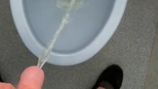 Rate my piss and toilet technique - watersports 